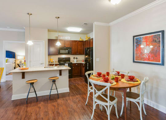 Amelia Station Apartments in Clayton NC Dining Room
