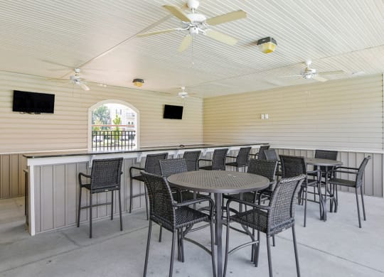 Amelia Station Apartments in Clayton NC Pool Cabana