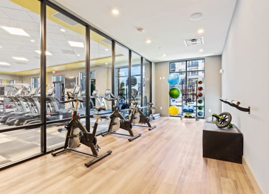 Gym at Pier 33 Apartments in Wilmington NC at Pier 33 Apartments, North Carolina