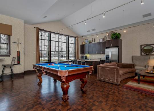 Billiards Table at Arlington Park, Hilliard, OH 43026