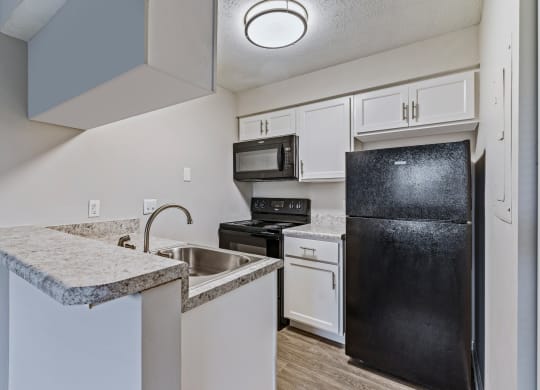 Kitchen area at Chimney Top in Antioch TN