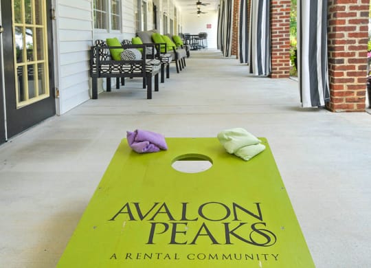 Avalon-Peaks-Apartments-Apex-NC-Cornhole