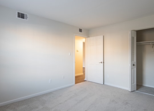 Bedroom at Haygood Halls Apartments for age 55 plus