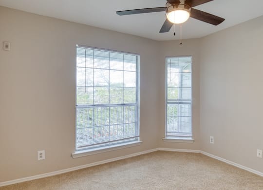 Celling fans in bedrooms at The Crest on Hampton Hollow, Silver Spring