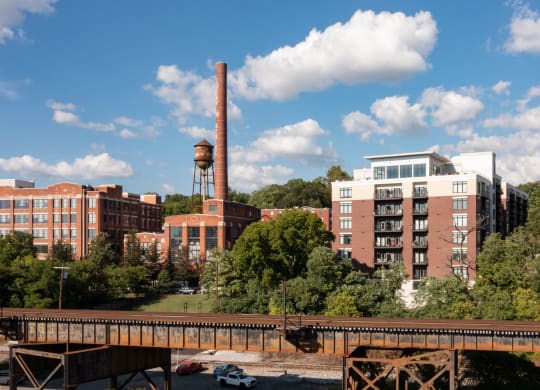 Side View of Shiplock Views Apartments in Richmond VA