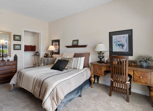Spacious Bedroom at The Farms in OH 43221