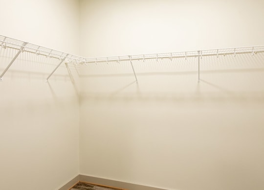 Axis at PTC apartments closet in Hampton VA