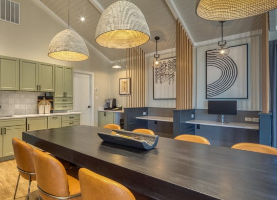 Clubhouse Kitchen at The Crest on Hampton Hollow, Silver Spring, Maryland
