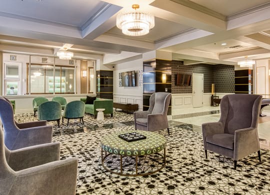Clubroom_Deco_At_CNB Apartments in Richmond