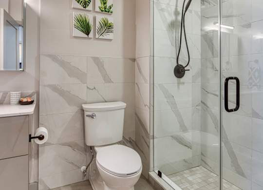 Bright Bathroom at Residences at Richmond Trust, Virginia