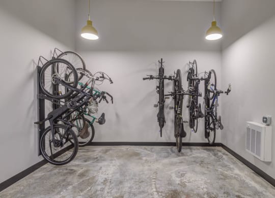 Bike Storage at The Walker, Cary, North Carolina