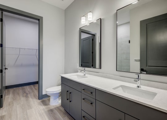Bright Bathroom at The Walker, Cary, NC, 27511
