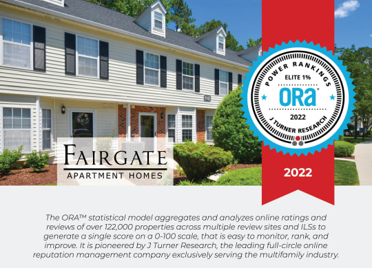 Fairgate Apartment Homes Elite 1% ORA 2022