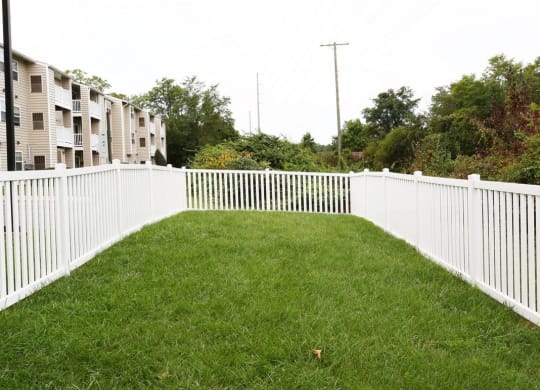 Dog Park at Barrington Apartments in Manassas