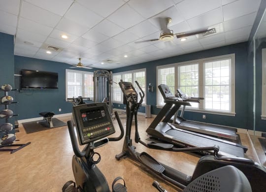 fitness center at Barclay Place Apartments, Wilmington, 28412