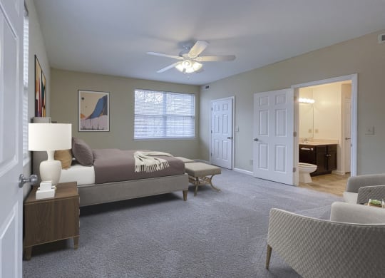 Bedroom at Barclay Place Apartments, Wilmington, NC