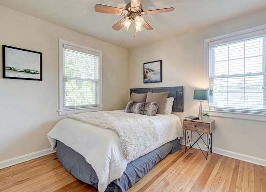 Bedroom at Kensington Place Apartments
