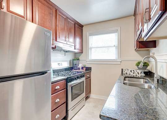 Kitchen at Kensington Place Apartments