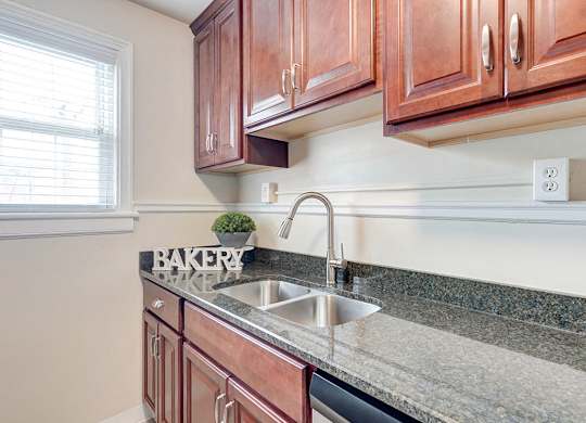 Kitchen at Kensington Place Apartments