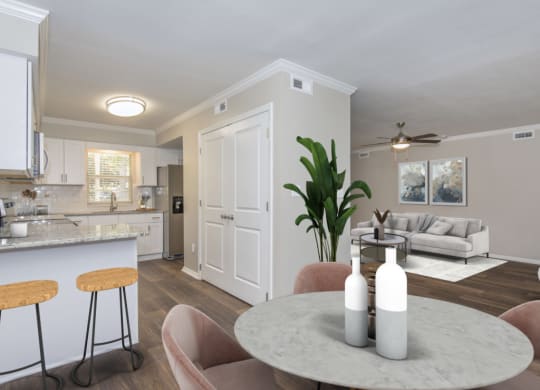 Fairgate Apartments Raleigh Dining 3