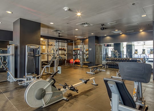 Fitness_Center_Deco_At_CNB_in Richmond VA