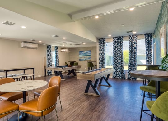take a break in our games room