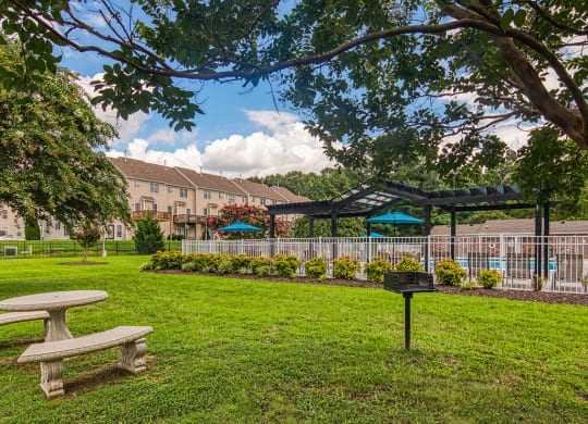Lakeridge Square Apartments grill area in Ashland VA