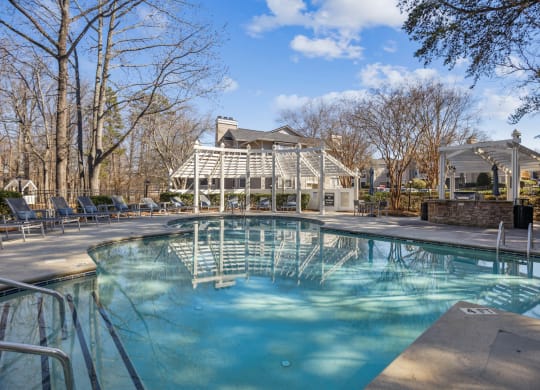 the swimming pool at the resort at governors residence