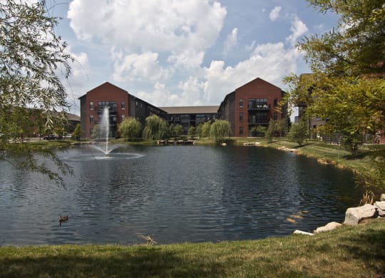 Pond at Hayden Lofts Apartments, Dublin, OH, 43016