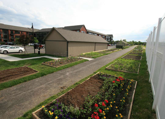 Garden plotsat Hayden Lofts Apartments, Ohio