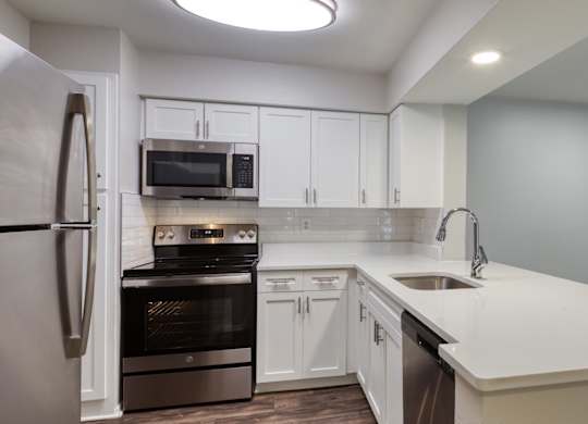 Stylish Kitchen at The Crest on Hampton Hollow, Maryland, 20904