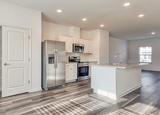 Kitchen Designed With Ample Storage Space at The Mark, Harrisonburg
