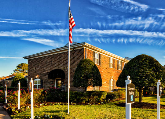 Old Donation Apartments Leasing Office Exterior