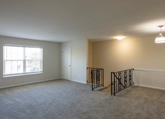 Living room at apartments for seniors in Virginia Beach