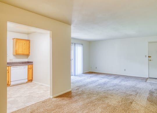 Living Area at The Everett Apartments , Roanoke, VA 24018