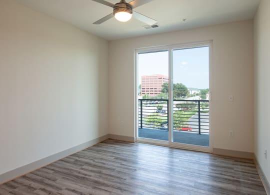 Living room at Axis at PTC in Hampton VA
