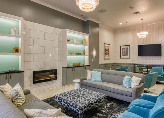Lounge_Deco_At_CNB_Apartments in Richmond Va