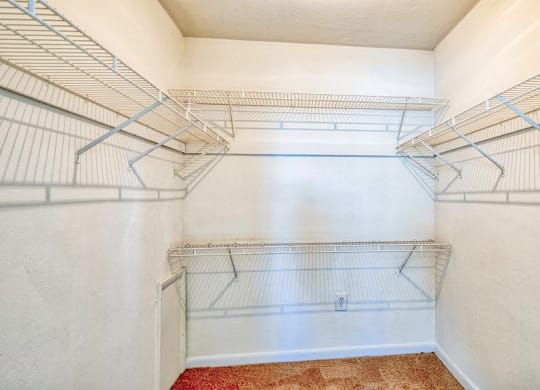 Walk In Closet at Barrington Apartments