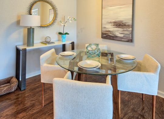 Dining Area at Virginia Beach Luxury Apartments