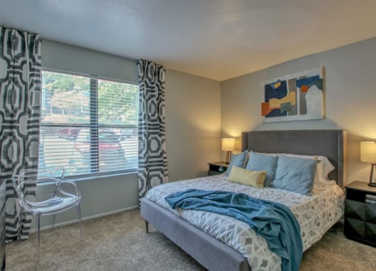 Muse Apartments in Little Rock AR bedroom