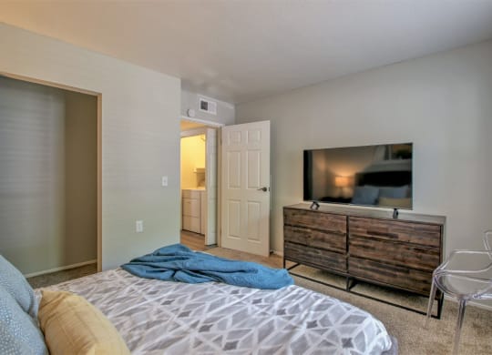 Muse Apartments in Little Rock AR bedroom