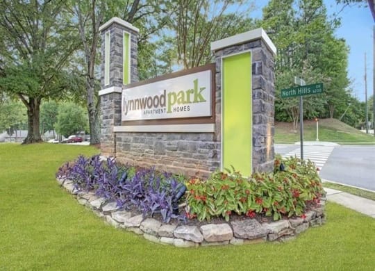 Sign at Raleigh Apartments