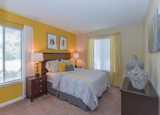 Clear Run Apartments in Wilmington NC bedroom
