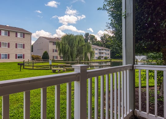 Balcony in Lakeridge Square Apartments