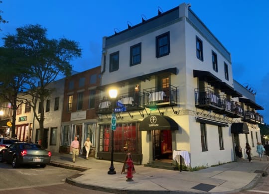 Historic Downtown Twilight  near Pier 33 Apartments at Pier 33 Apartments, Wilmington, North Carolina