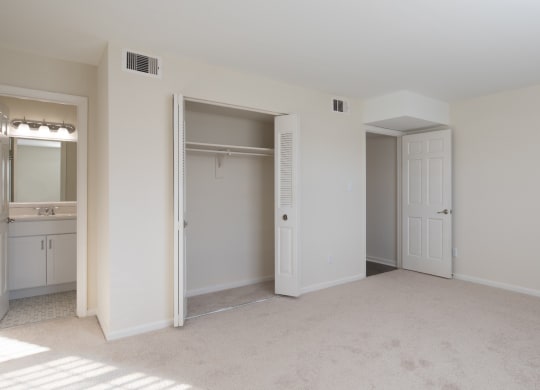 Closets at age 55+ Apartments in Virginia Beach
