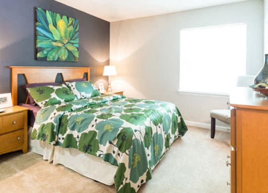 Laurens Way Apartments bedroom