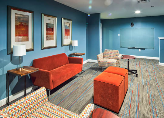 Study area at apartments near VT