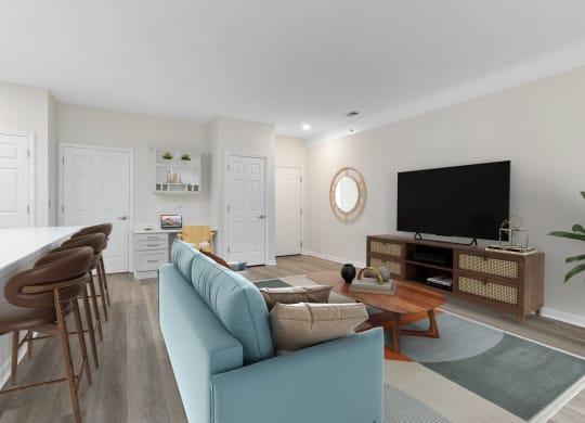 Living Area at The Charleston in Columbus, Ohio 42331