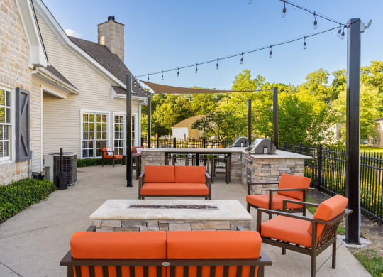 Patio at The Farms in Ohio 43221